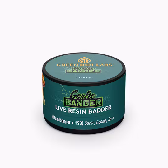 GREEN DOT LABS - GARLIC BANGER - LIVE RESIN - 1G