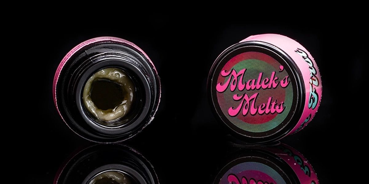 MALEK'S MELTS - COOKIES N CHEESE - LIVE ROSIN GEODE - 1G