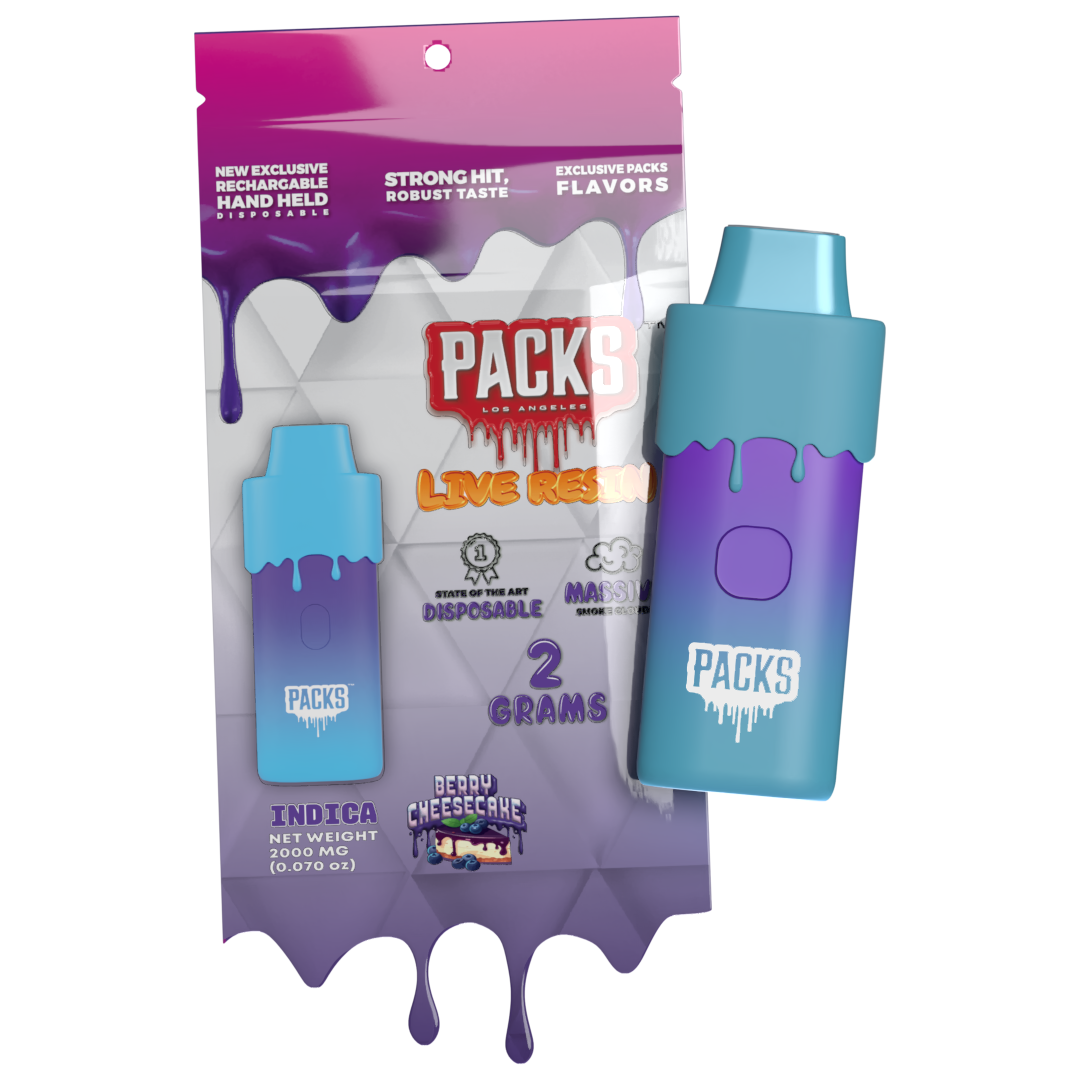 PACKWOODS - BERRY CHEESECAKE - DISPOSABLE - 2G 