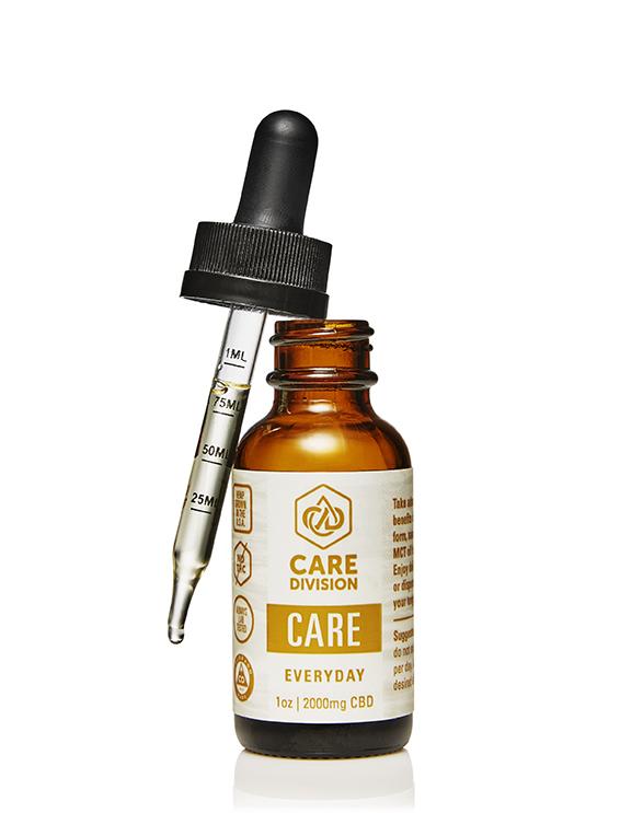 CARE DIVISION - EVERYDAY CBD TINCTURE - 2000MG