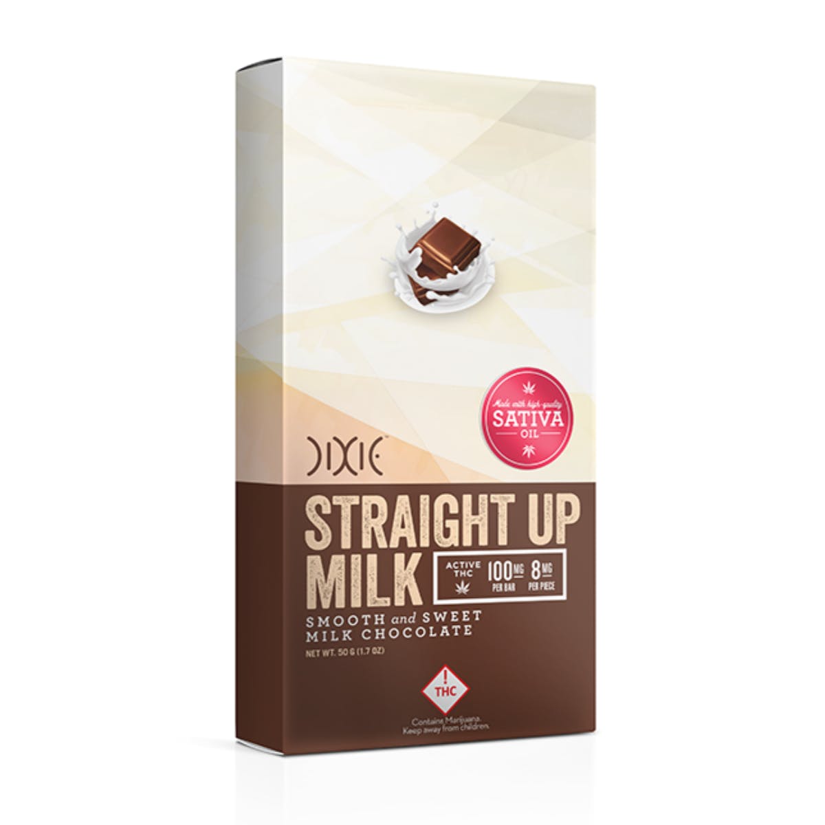 DIXIE - SATIVA - MILK CHOCOLATE - 100MG