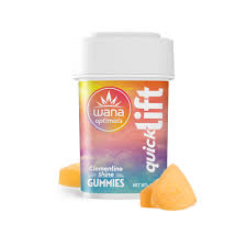 WANA - QUICK LIFT - CLEMENTINE SHINE THC:THCV:CBG - 1:1:1 - QA GUMMIES - 50MG