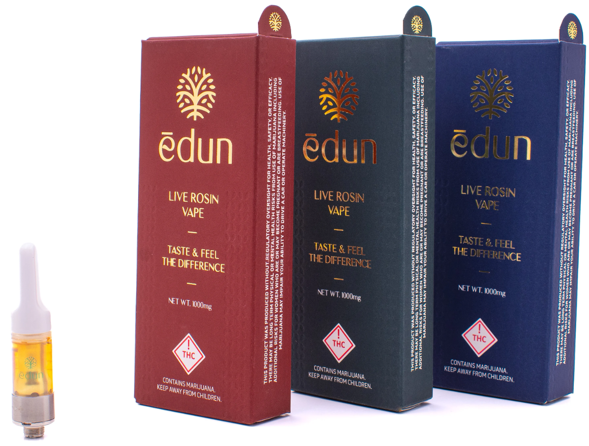 EDUN - BUTTER Z FACE - LIVE ROSIN CART - 1G