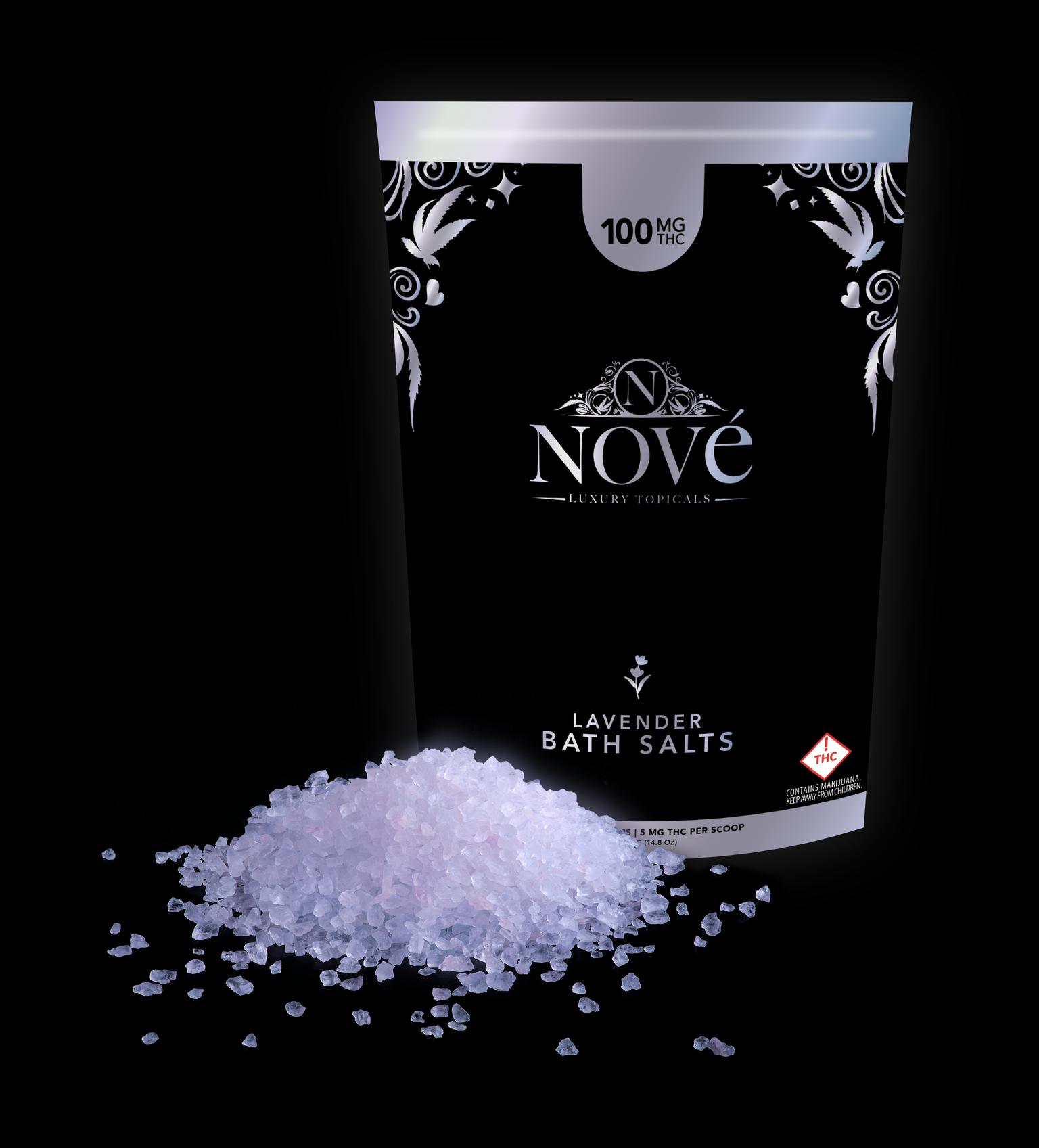 NOVE - LAVENDER - BATH SALTS - 100MG