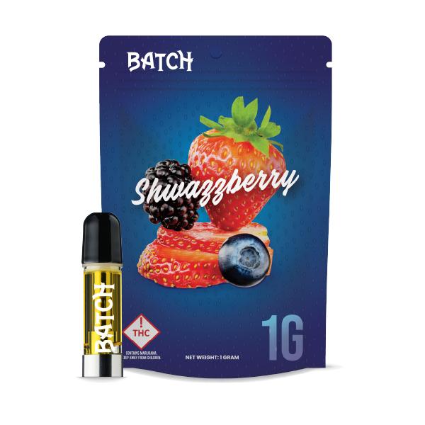 BATCH - SHWAZZBERRY - DISTILLATE CART - 1G