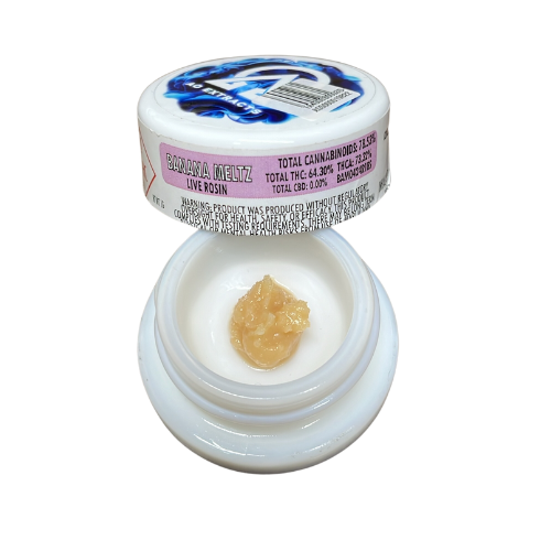 AO EXTRACTS - BANANA MELTZ - LIVE ROSIN - 1G