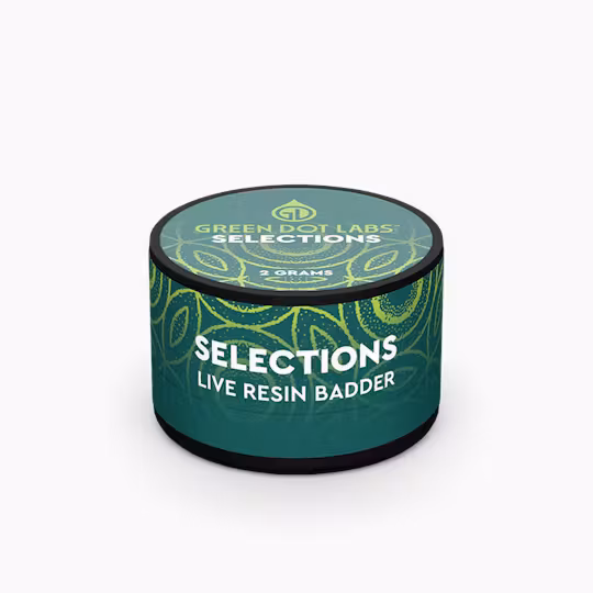 GREEN DOT LABS - BOURBON STREET X F.A.FO - LIVE RESIN BADDER - 2G