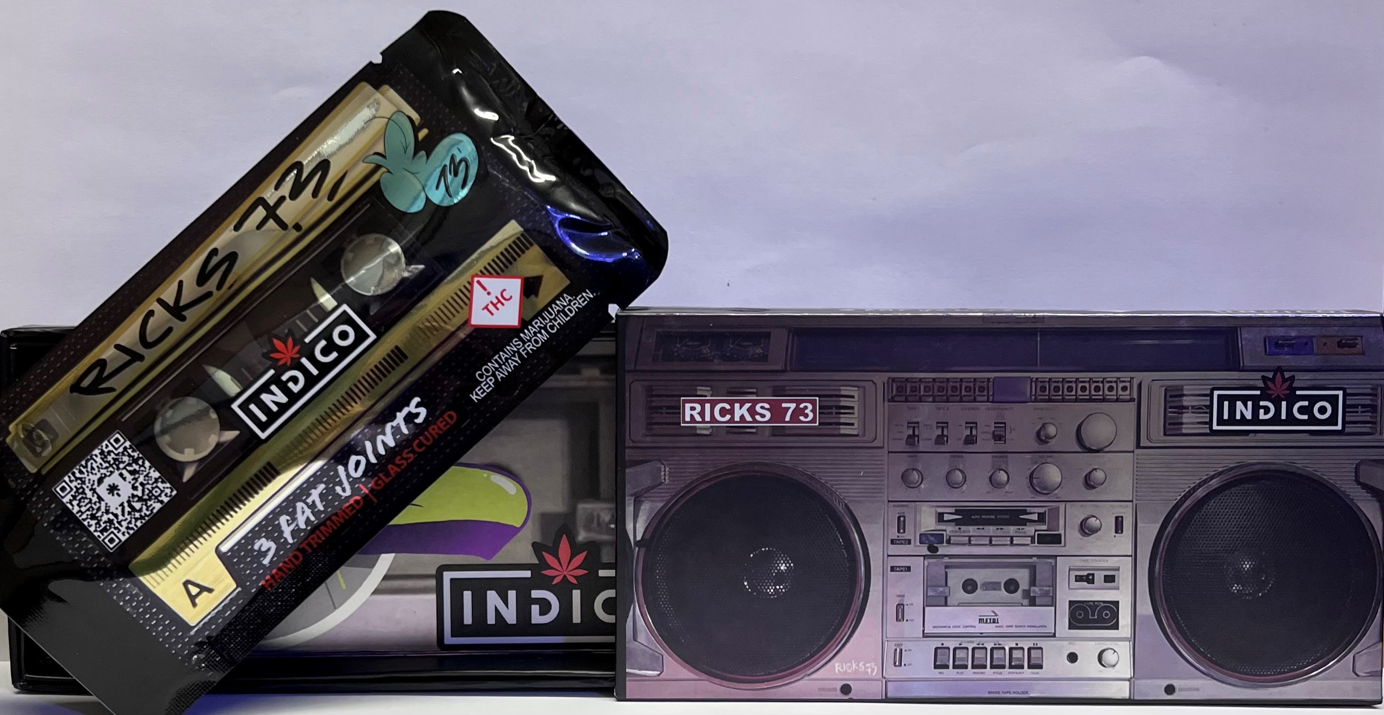 INDICO - SUPER SILVER HAZE BOOMBOX - PRE ROLL 3PK - 3G