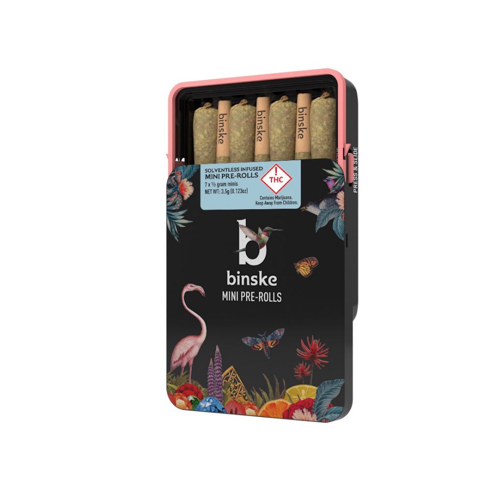 BINSKE - GRAPE BERRY CAKE - INFUSED PRE ROLL PACK - 3.5G