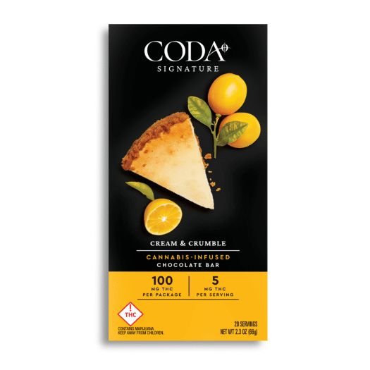 CODA - CREAM & CRUMBLE - CHOCOLATE - 100MG