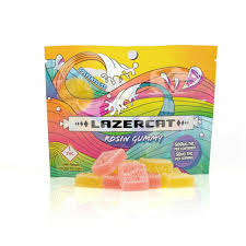 LAZERCAT - PAPAYA - ROSIN GUMMIES - 100MG