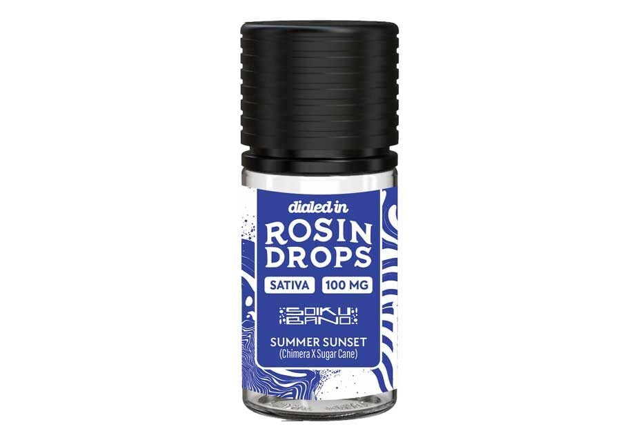 DIALED IN - SATIVA - ROSIN DROPS - 100MG