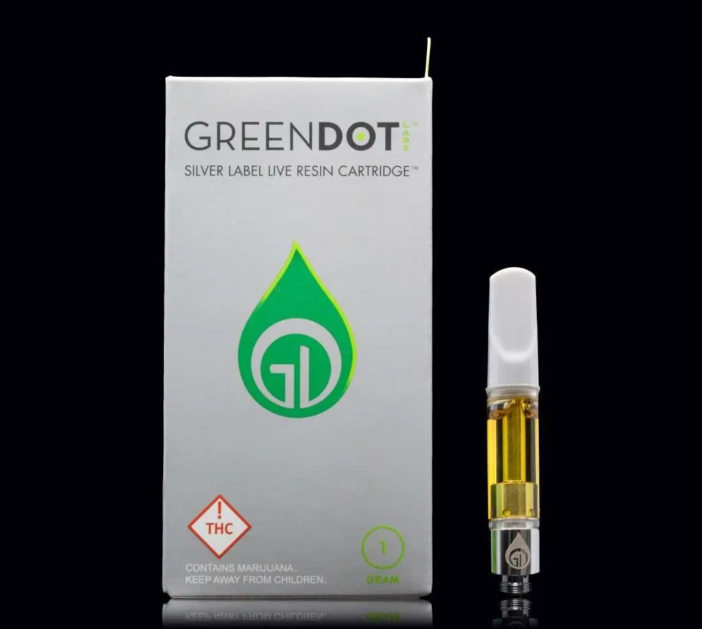 GREEN DOT LABS - RUM CAKE - SILVER LABEL - CART - 1G