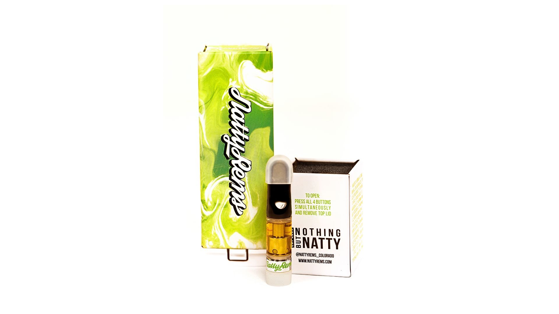 GOLDEN GOAT X PEACH CRESENDO- BLACK TIP LIVE RESIN CART - 1G