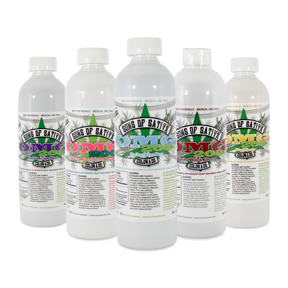 (MED)SONS OF SATIVA - BLACK CHERRY - DRINK - 200MG