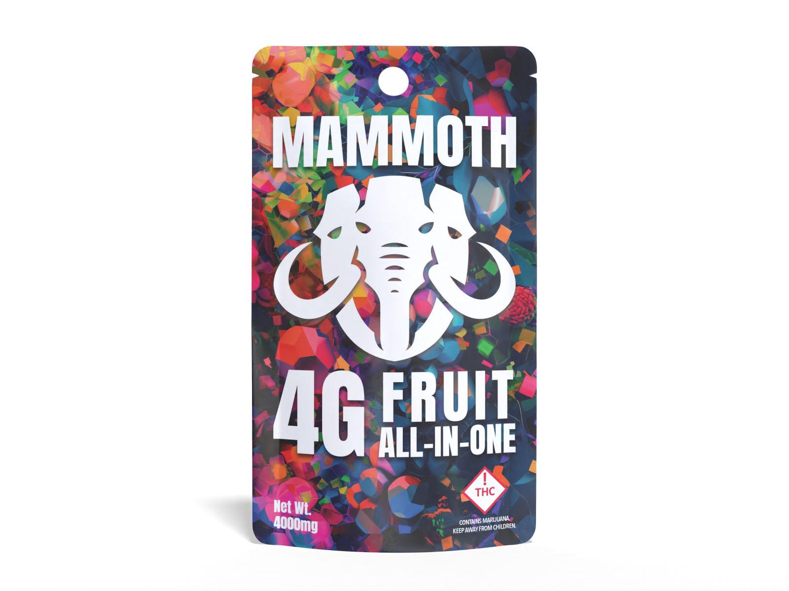 MAMMOTH - BLACKBERRY ICE - DISTILLATE DISPOSABLE -4G
