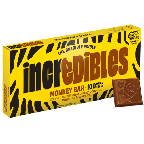 INCREDIBLES - MONKEY BAR - CHOCOLATE - 100MG