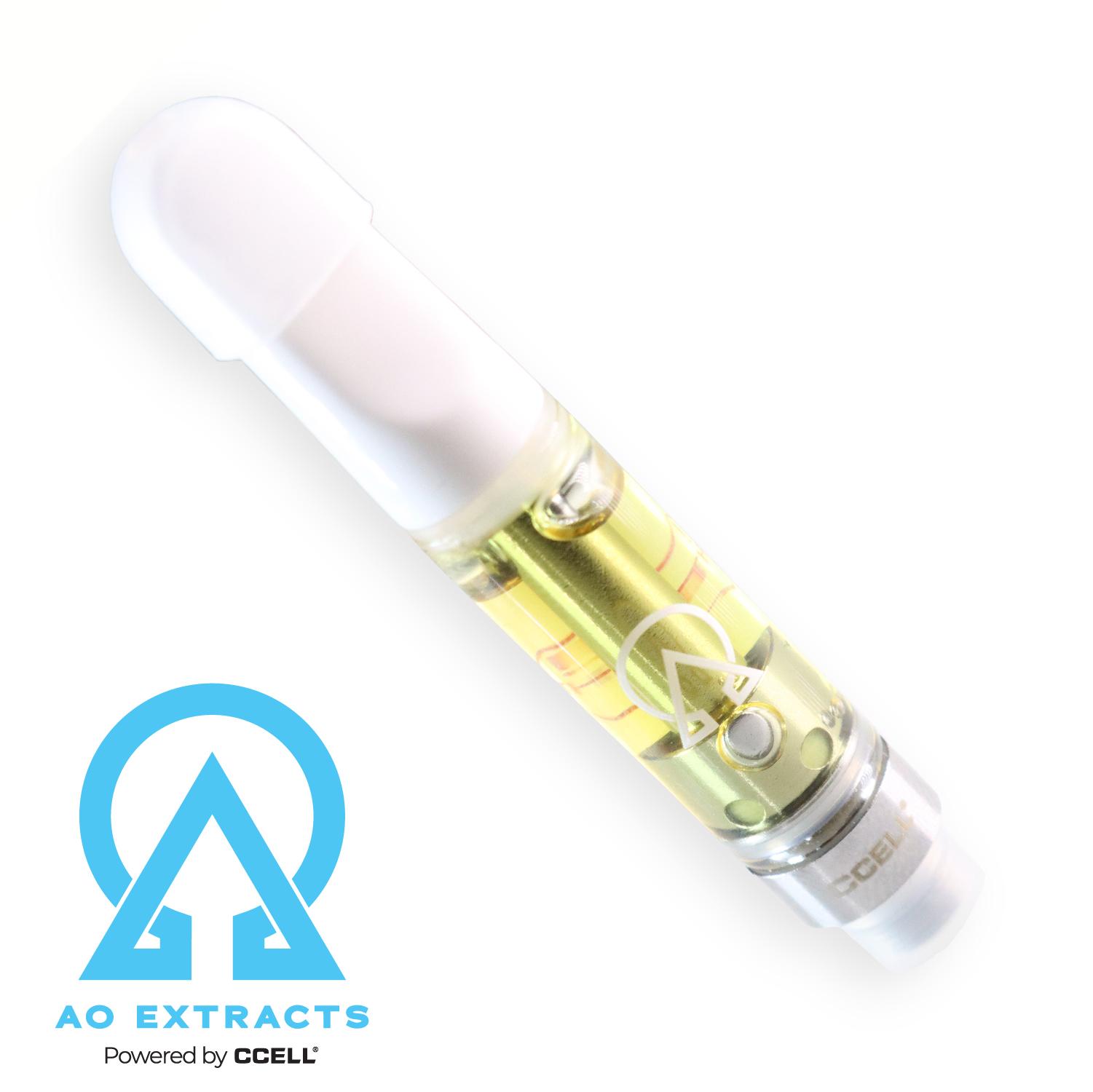 AO EXTRACTS - BLUE RAZ - DISTILLATE CART - 1G