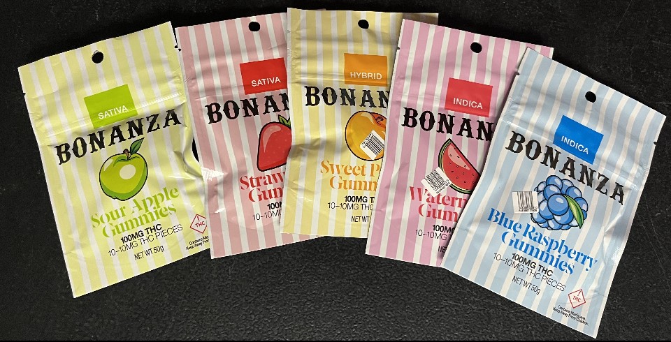 BONANZA CANNABIS - WATERMELON INDICA - 100MG