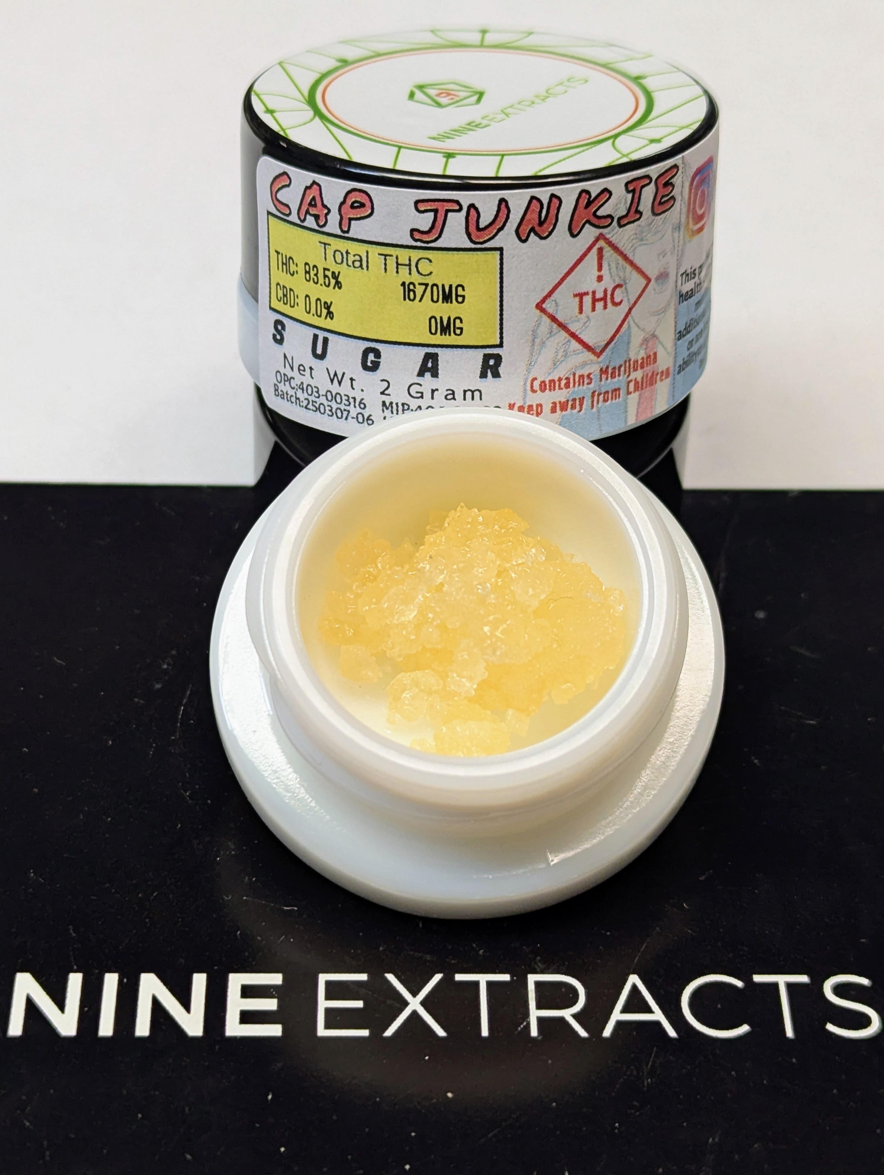 (MED) NINE EXTRACTS - CAP JUNKIE - WAX - 2G