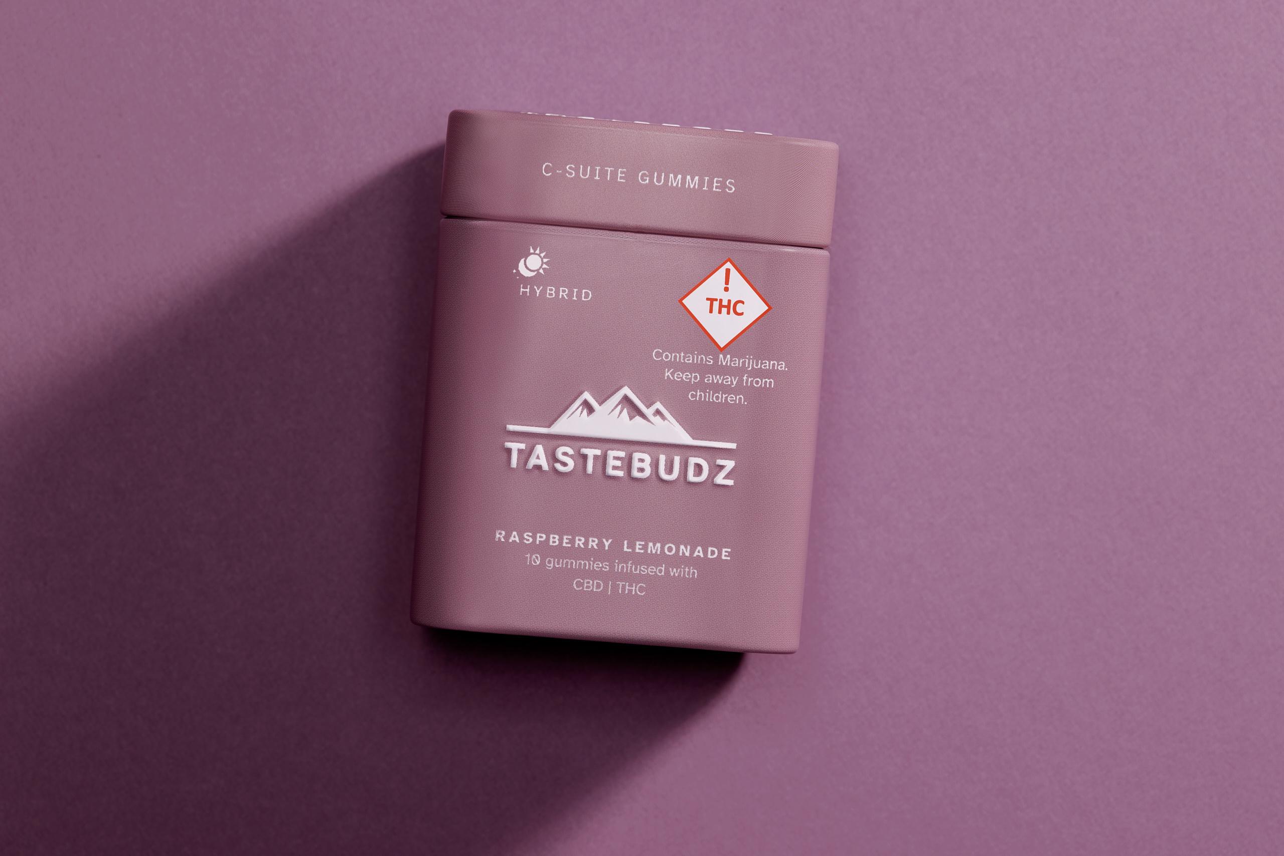 Tastebudz - Raspberry Lemonade - 50:1 CBD:THC - 20 mg