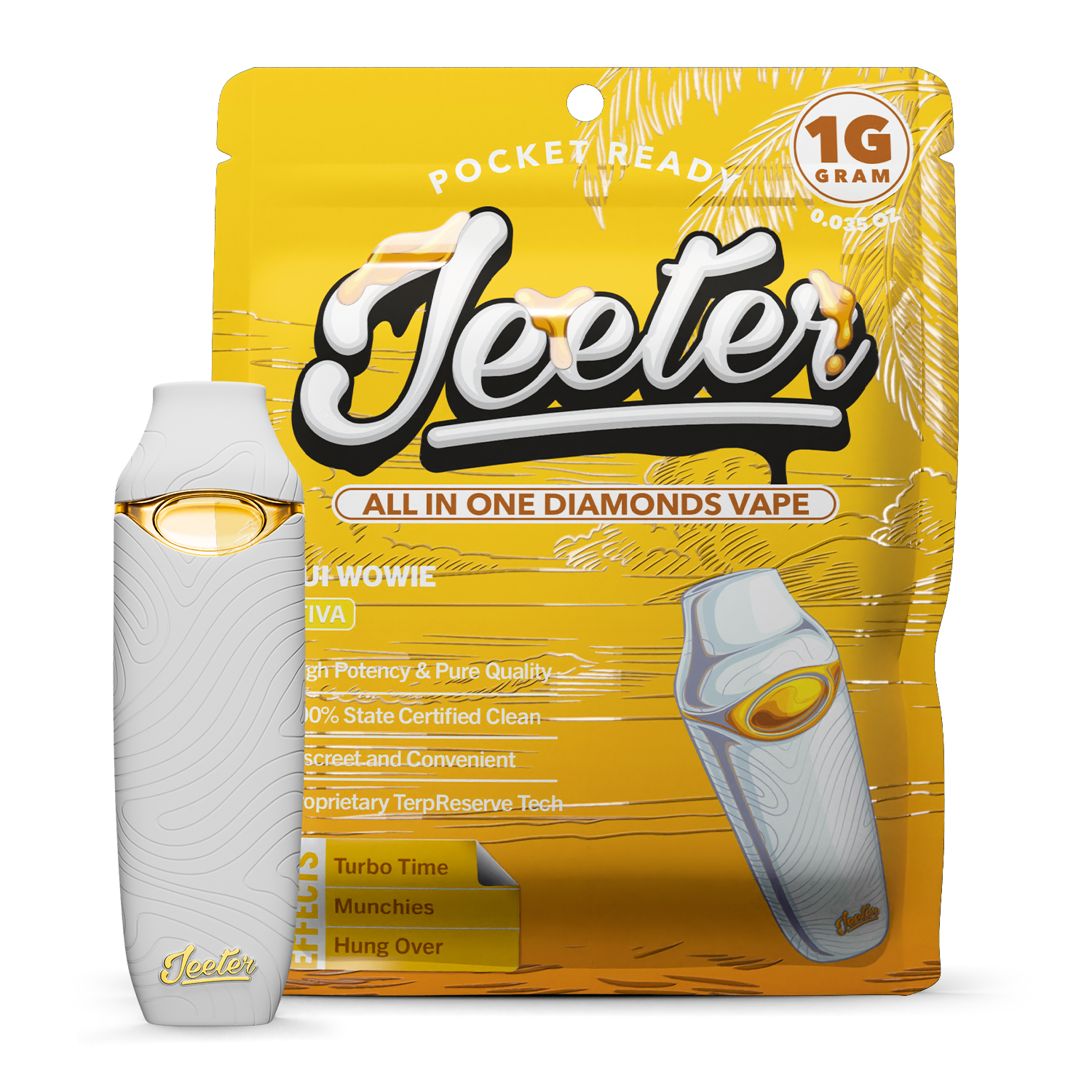 Jeeter - Maui Wowie - Diamonds AIO - 1 g Main Image
