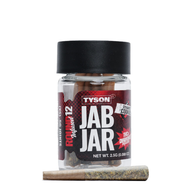 JAB JAR - DYNAMITE COOKIES - DIAMOND INFUSED 5-PACK
