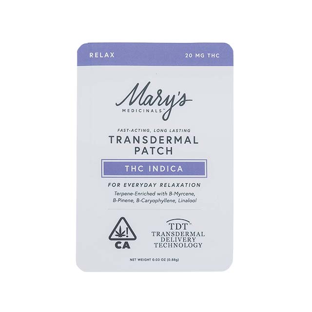 TRANSDERMAL PATCH - RELAX
