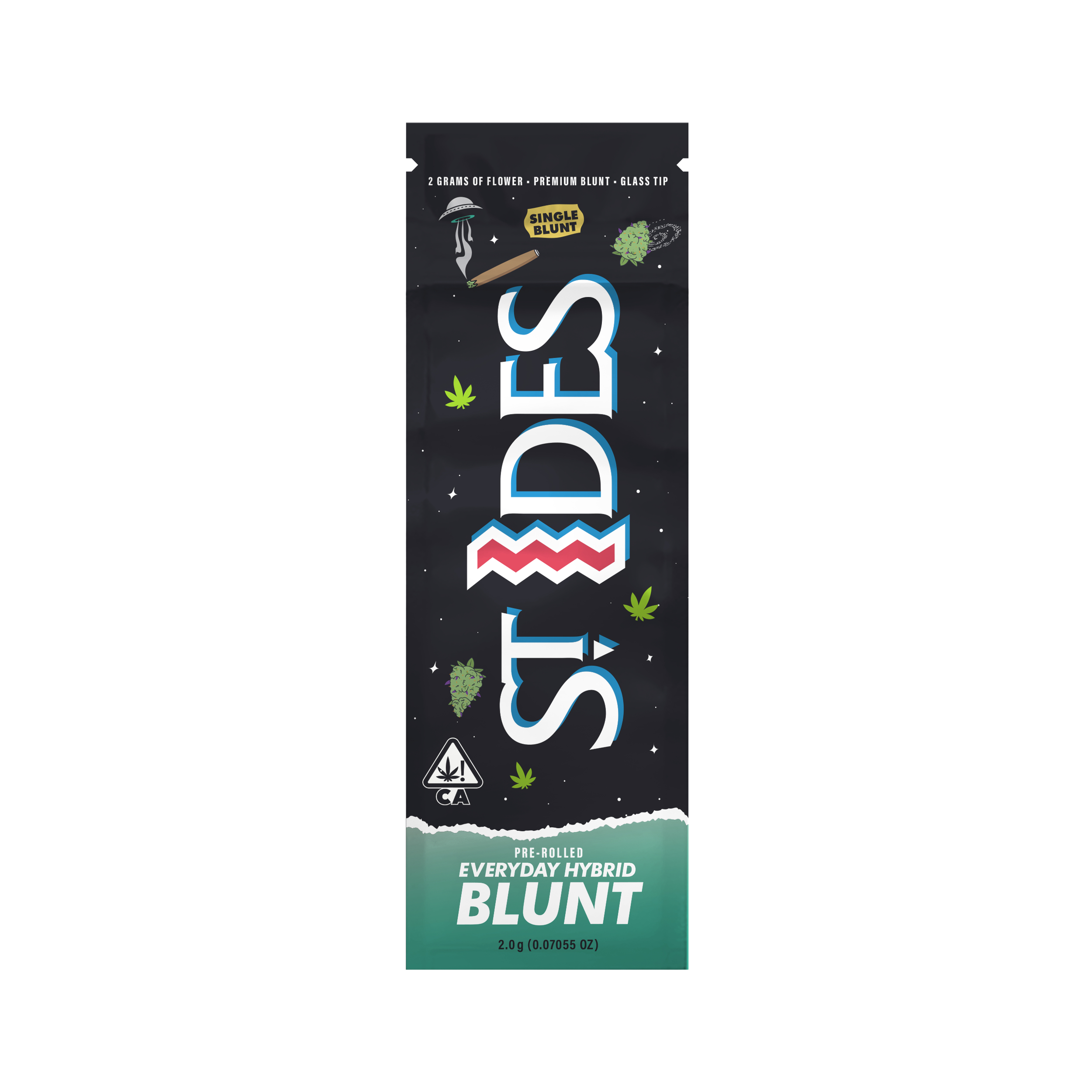 Hybrid Pure-Flower Blunts - Single - 2 g