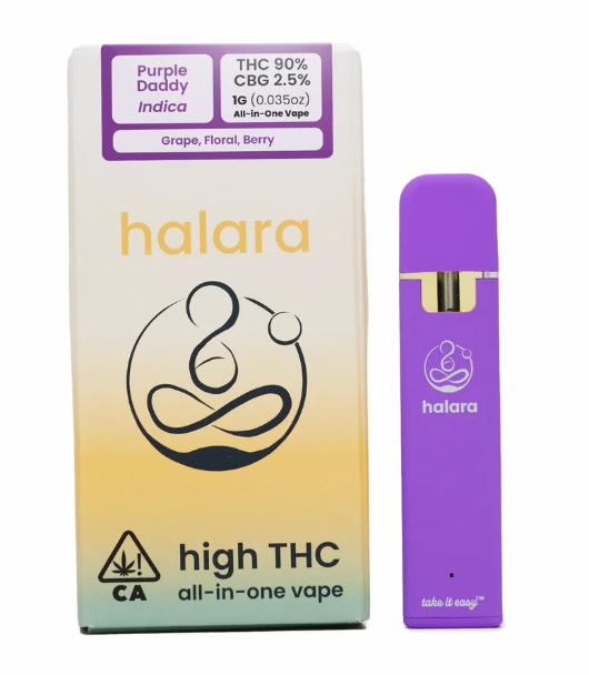 GRANDDADDY PURPLE - HIGH THC ALL-IN-ONE 1G