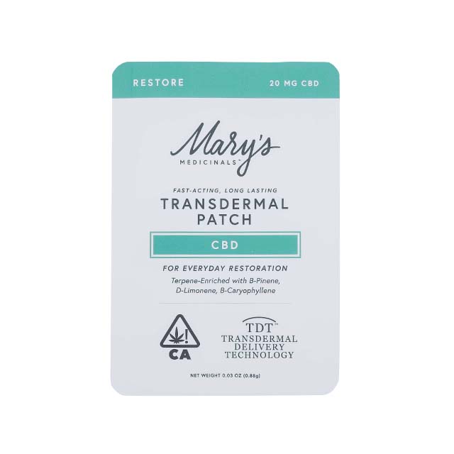 TRANSDERMAL CBD PATCH