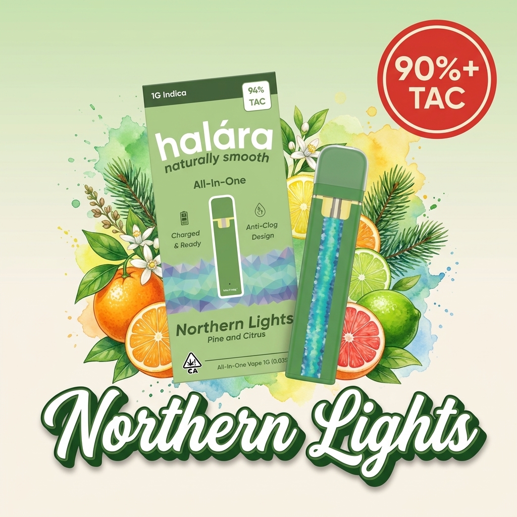 Northern Lights - High THC AIO - 1 g