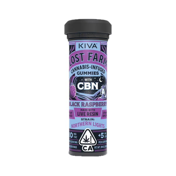 Black Raspberry x Northern Lights - CBN 10:5 - Live Resin - 100 mg - 10 Pack