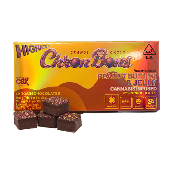 CHRONBONS - PEANUT BUTTER & JELLY ROSIN CHOCOLATE