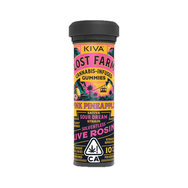 Pink Pineapple Sour x Sour Dream - Live Rosin - 100 mg - 10 Pack