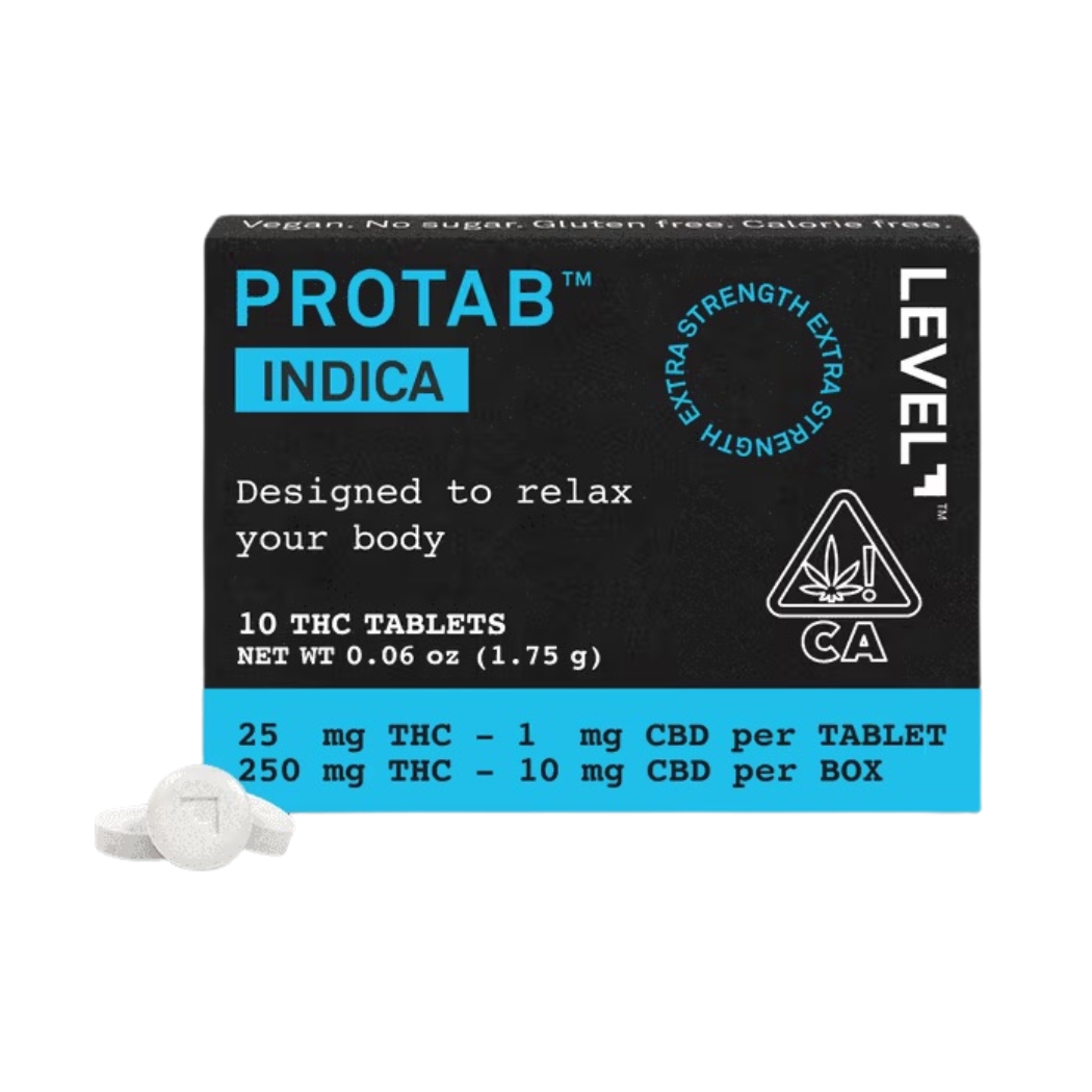 Indica - Protab - THC - 250 mg - 10 Pack