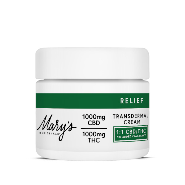 1:1 TRANSDERMAL CREAM - FRAGRANCE FREE