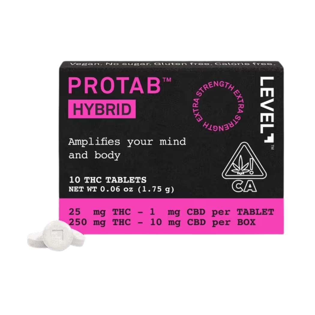 Hybrid - Protab - THC:CBD 25:1 - 250 mg - 10 Pack
