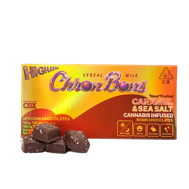 CHRONBONS - CARAMEL & SEA SALT ROSIN CHOCOLATE