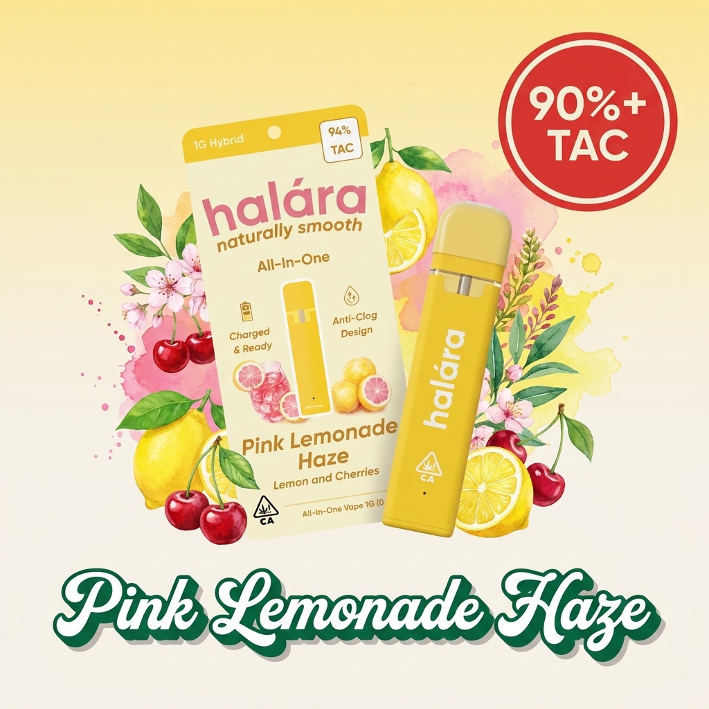 Pink Lemonade Haze - High THC AIO - 1 g