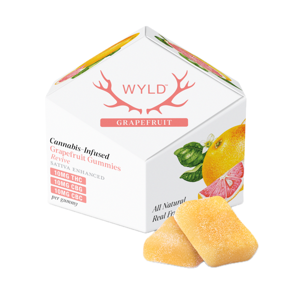 Grapefruit - Revive - THC:CBG:CBC - 100 mg - 10 Pack
