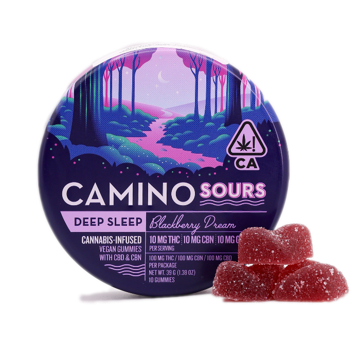 CAMINO SOURS - BLACKBERRY CBN-CBD-THC 1:1:1