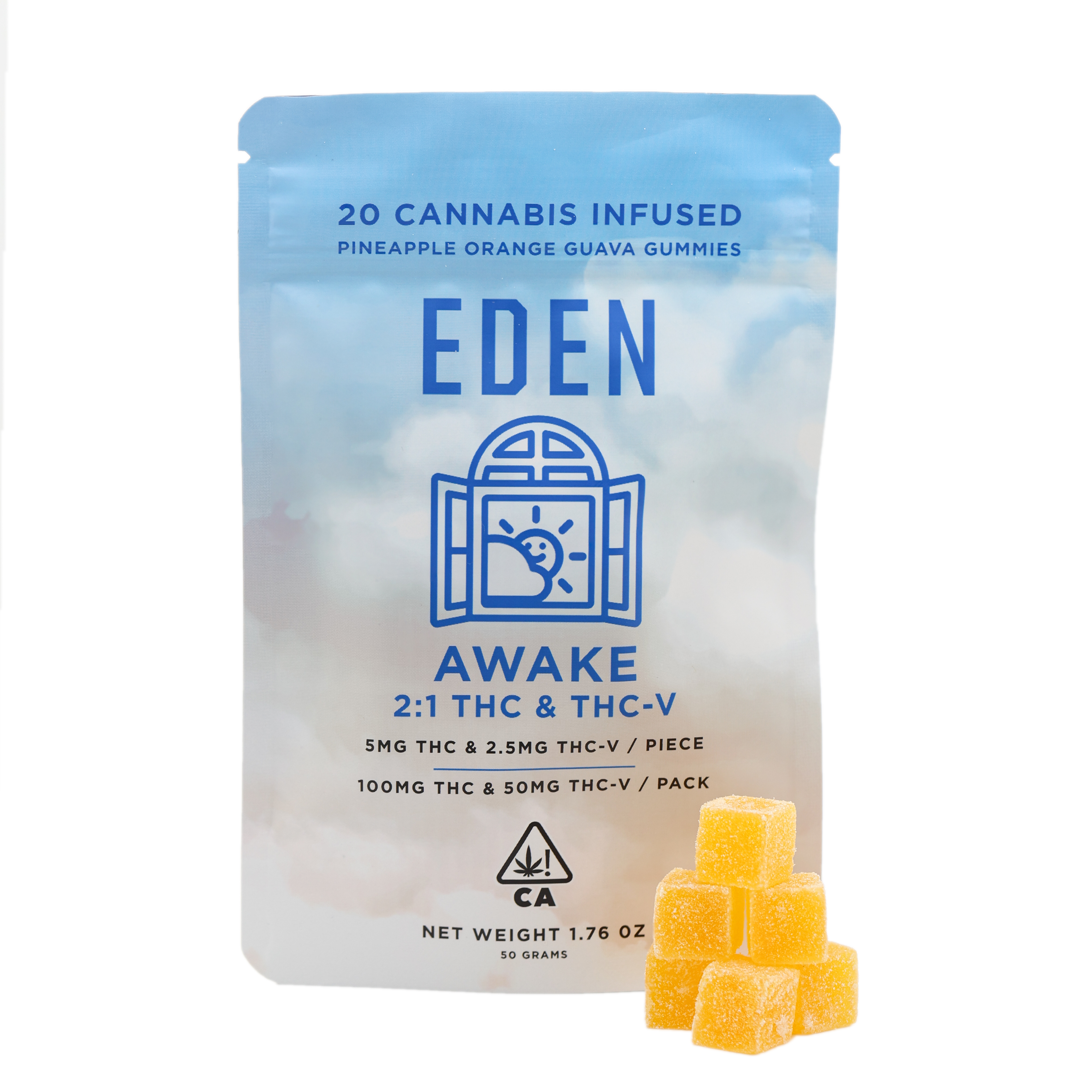 PINEAPPLE ORANGE GUAVA 2:1 THC:THCV - AWAKE