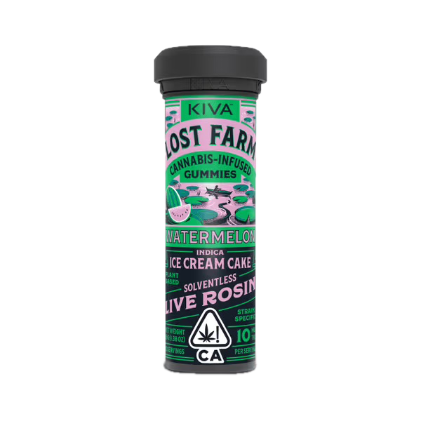 Watermelon x Ice Cream Cake - Live Rosin - 100 mg - 10 Pack