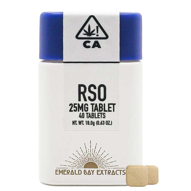 Emerald bay extracts - Glitter Bomb - RSO Tablets - 1000 mg - 40 Pack Main Image