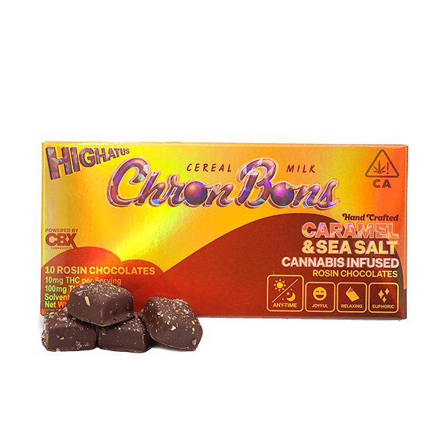 CHRONBONS - CARAMEL & SEA SALT ROSIN CHOCOLATE