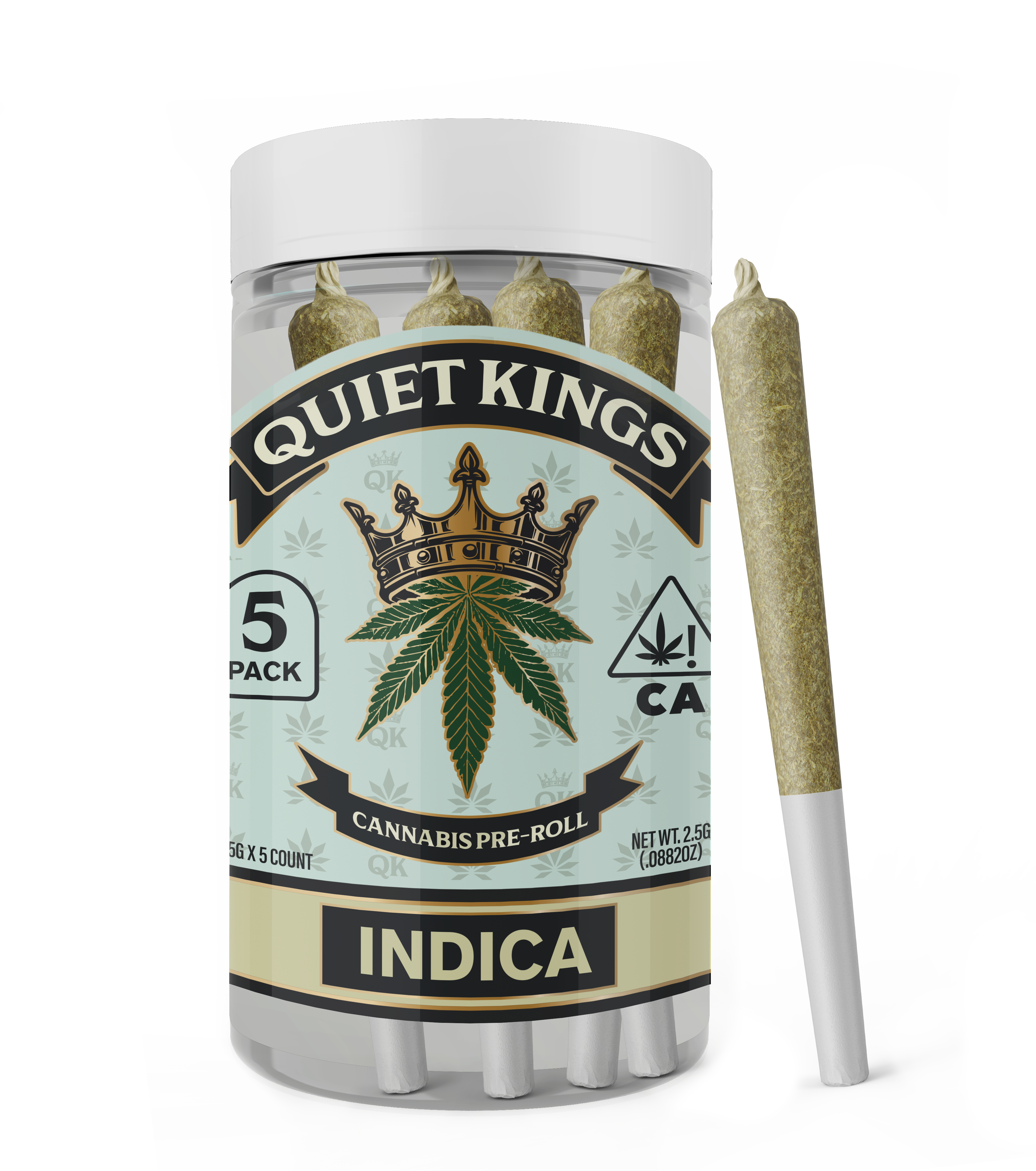 Quiet kings - Grape Cream Cake - 2.5 g - 5 Pack Main Image