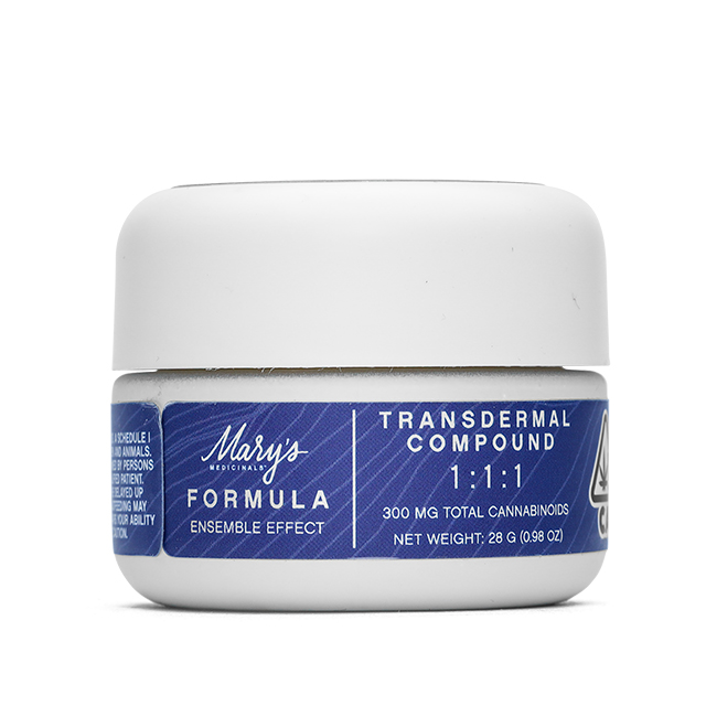 FORMULA TRANSDERMAL COMPOUND 1:1:1