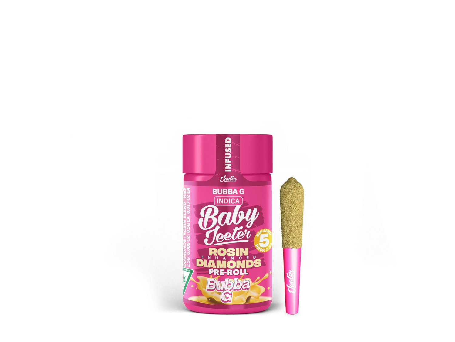 Jeeter - Bubba G - Infused - 2.5 g - 5 Pack Main Image