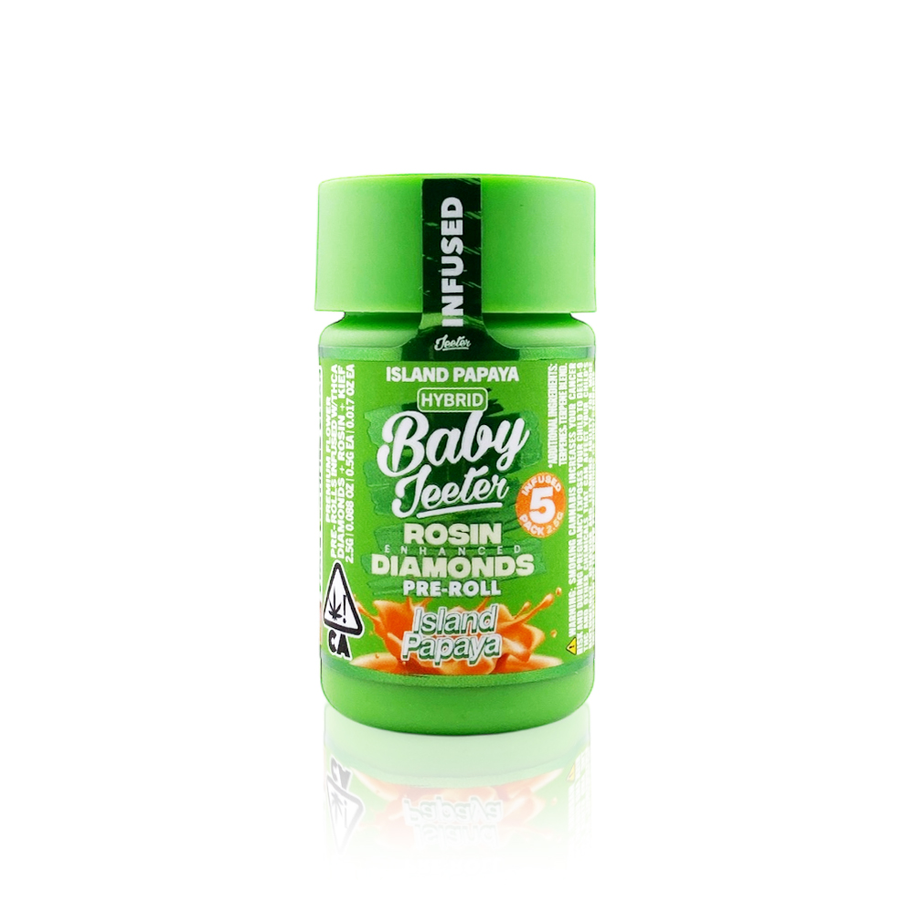 Island Papaya - Baby Jeeter - 2.5 g - 5 Pack